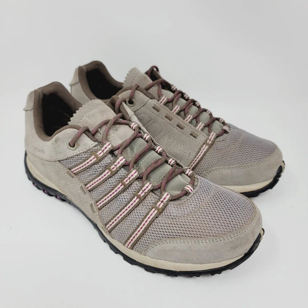 Columbia Shoes Womens Sz 8.5 M Yama II Hiking Trail Gray TechLite Omni Grip